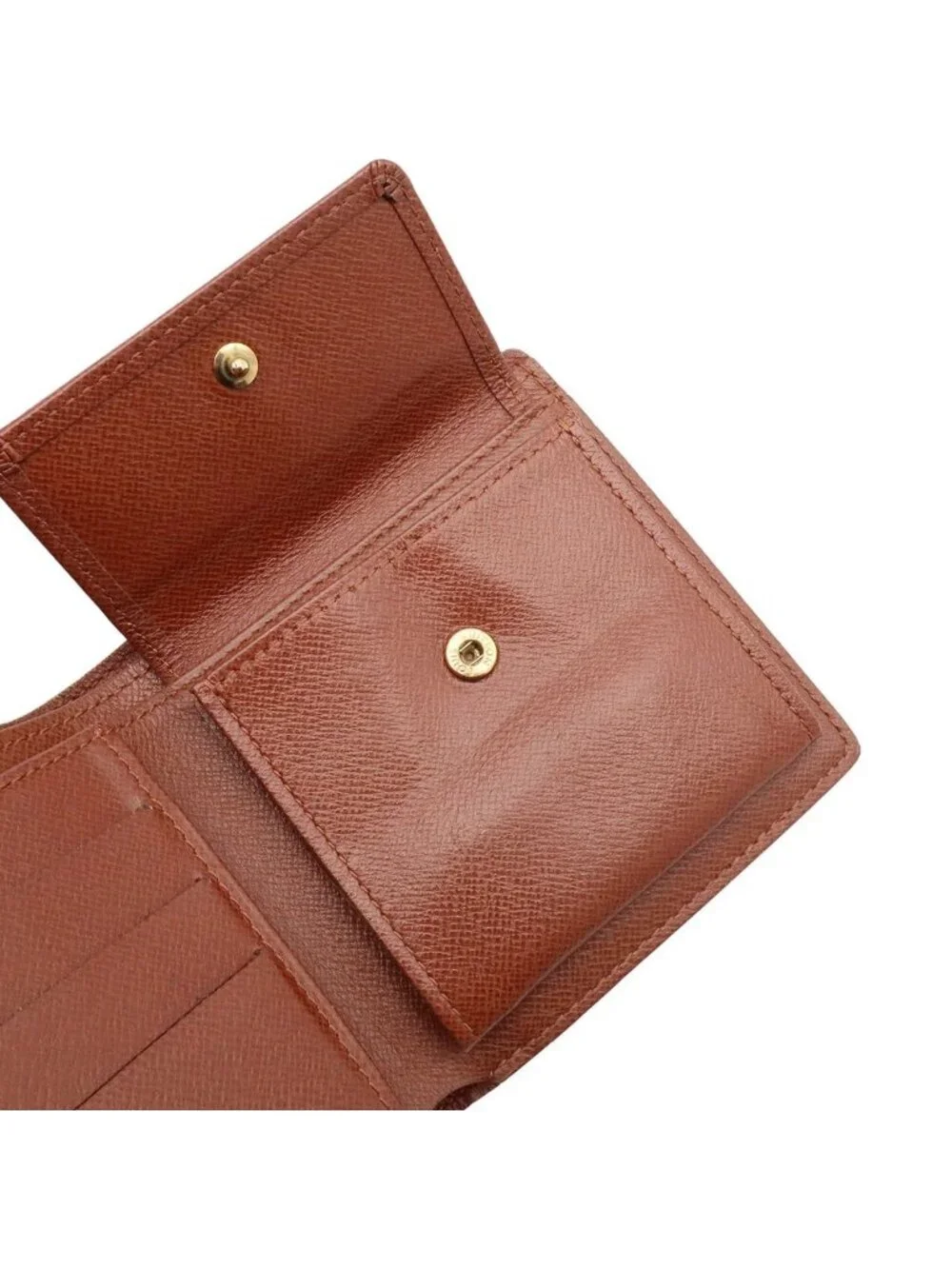 Louis Vuitton Monogram Porte Billets Cult Cles Monet Bifold Wallet